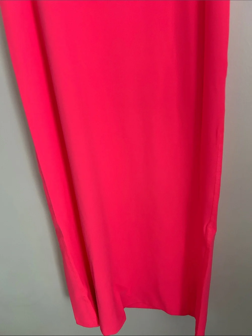 Anthropologie Daily Practice Bright Neon Pink  Tank Dress Size XS